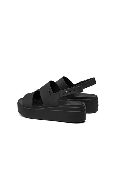 Crocs Women's Brooklyn Low Wedge Sandals Black EU 38-39