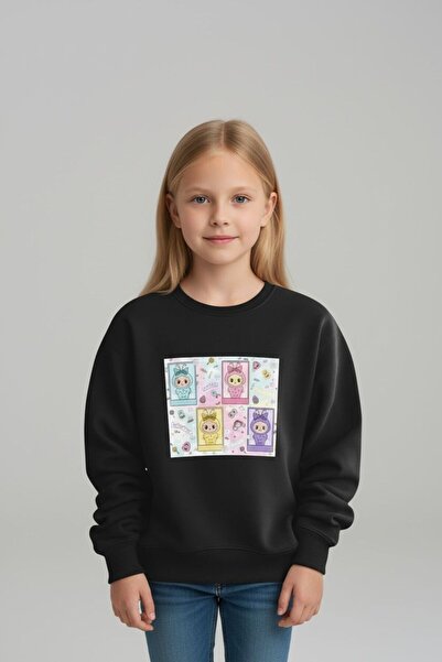 Görkem bebe ayakkabı ve tekstil SWEATSHIRT tematică LABUBU