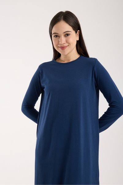 KLC Fashion Single Jersey Fabric Dress 100% Cotton Stretch Fabric Inner Wear Stylish Dress for Special Occasions