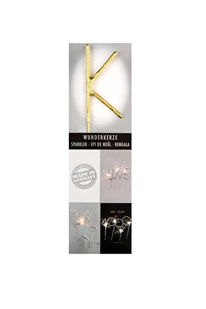 Generic Gold Sparkler Candle K