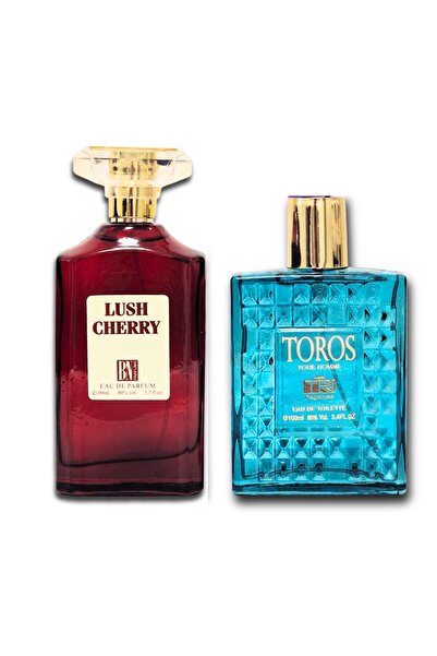 TOROS IN BLUE SET OF 2 LUSH CHERRY PERFUMES AND