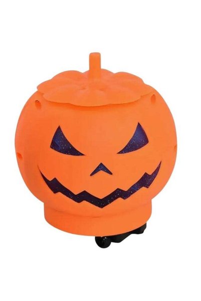 Generic Halloween Pumpkin Candy Bowl with Light & Sound – Animated Trick or T...