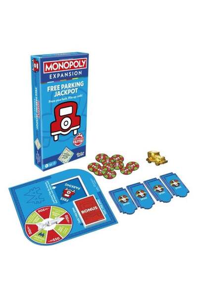 Generic Free Parking Jackpot EXPANSION | Add More Fun to Classic Monopoly Gam...