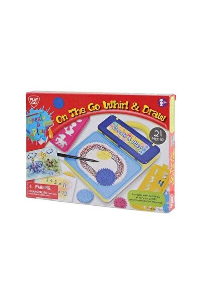 Generic On The Go Whirl And Draw Art Kit
