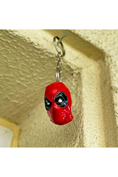 3d printer sepetim Deadpool Figür Anahtarlık Çanta ve Cüzdan Süsü Hediyelik