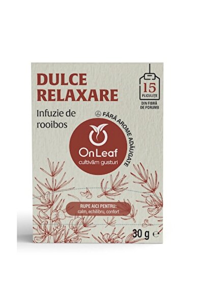 On Leaf Rooibos Tea, OnLeaf, 15 tea bags, 30 g