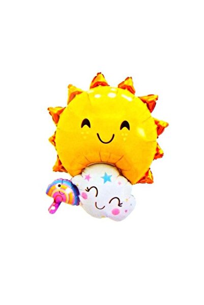 Generic Foil Balloon Sun Design, 1pc, Bring Radiance to Your Celebrations