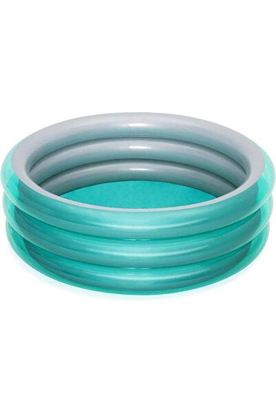 Generic 67" x H21" Big Metallic 3-Ring Pool 170x53cm