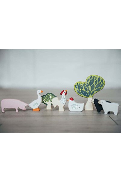 GOLDEN PIGS GoldenPigs, Set de figurine cu animale de fermă