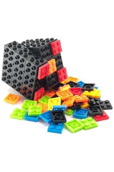 Fanxin Cub de cărămidă colorată 3x3x3