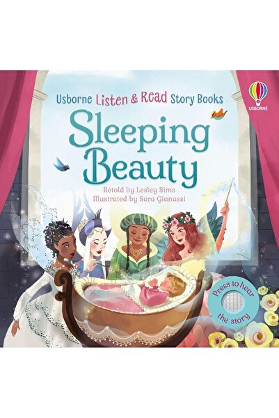 Generic Usborne Listen & Read Story Books â€“ Sleeping Beauty, Interactive Audio Story for Kids, Fun & Enga