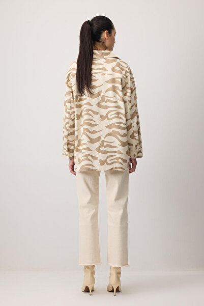 Touché Privé Patterned Gabardine Jacket