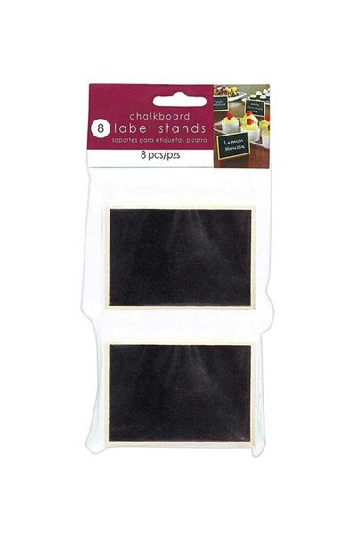 Generic 8-Piece Chalkboard Label Stands Set Party Accessories Party Supplies