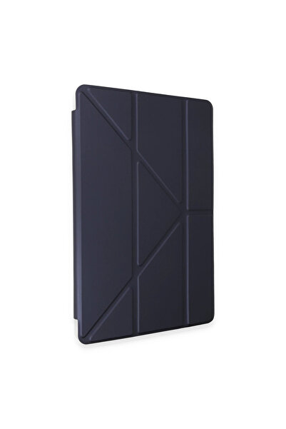Twin Store حافظة تابلت باد V9 مارس مع حامل قلم - أزرق داكن