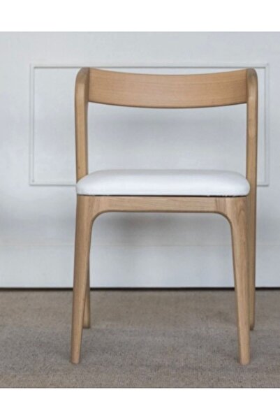 larissa design ahşap sandalye naturel renk(kumaş ve renk ahşap renk seçenekle...