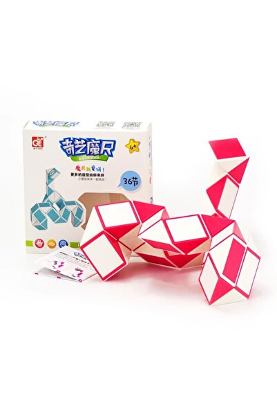 QY TOYS Cub tip Rubik Magic Snake, 36 segmente, Jucarie Educativa