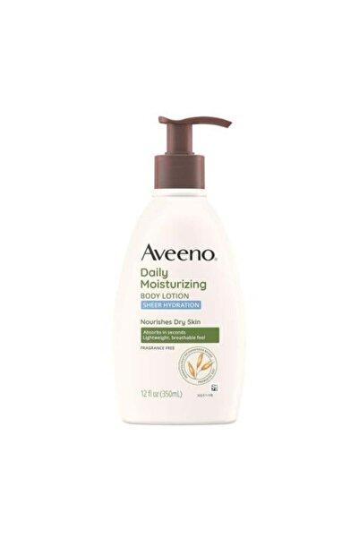 AVEENO Sheer Hydration Fragrance-Free Moisturizing Lotion with Oats for Dry Skin 350 ml