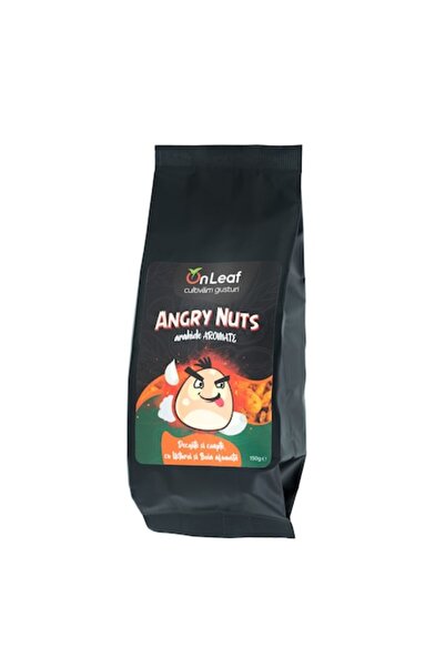 On Leaf Flavored Peanuts with Smoked Paprika and Garlic, OnLeaf, 150g