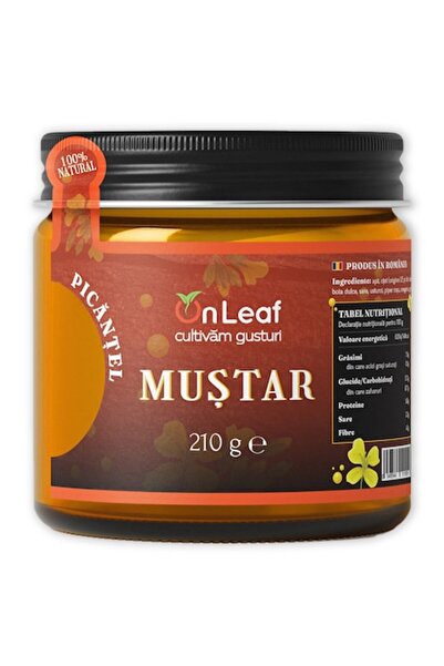 On Leaf OnLeaf Slightly Spicy Mustard, a Bit of Character (210 g)