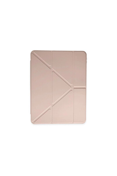 Ardan Home iPad Pro 12.9 (2021) Case Mars Tablet Case with Pen Holder - Rose Gold