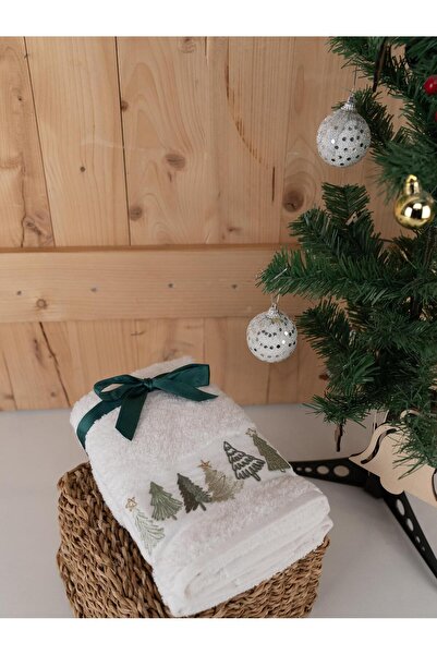 Baveno Set de 2 prosoape și prosoape cadou brodate moderne din bumbac, 40x70 cm