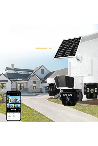 OEM 3 in 1 EXTRATERRESTRU surveillance camera with solar panel + 128GB CARD + YOXO CARD - 1 MONTH FREE!