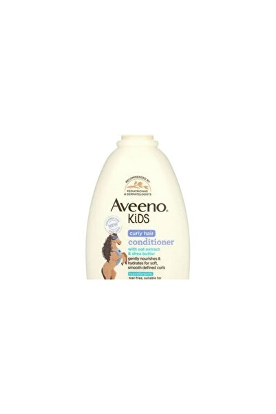 AVEENO Kids Curly Hair Conditioner with Oat Extract & Shea Butter, 12 fl oz (354 ml)