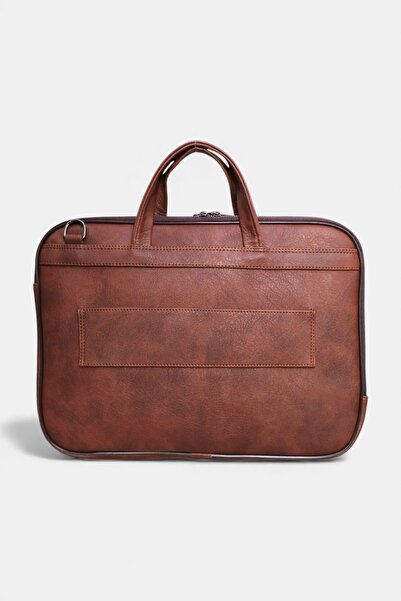 Lederax Faux Leather 15.6 Inch Slim Laptop Bag Ld618