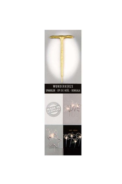 Generic Gold Sparkler Candle T