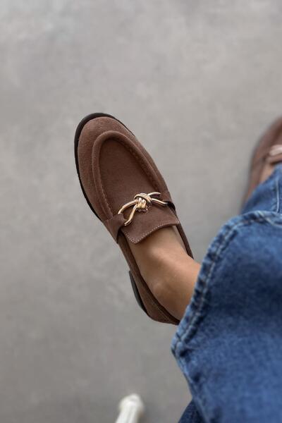 nope21shoess Loafer από γνήσιο δέρμα Tokyo Toprak