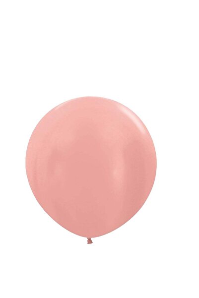 Generic sempertex Metallic Rose Gold Balloon 3pcs/Bag