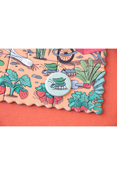 Londji Tiny 24 Parça Puzzle - Garden