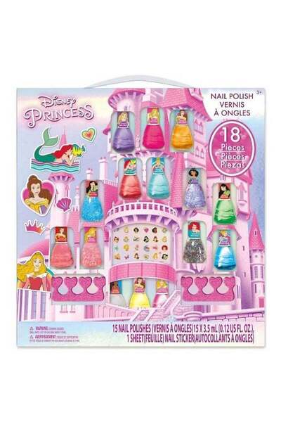 Generic Disney Princess Nail Polish Set (3.5 Ml Each, Pack Of 15)