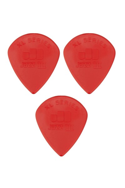 DUNLOP Jim 47RXLN Nylon Jazz III XL Gitar Penası ( 3 Adet ) 1,38 mm.
