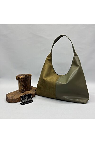 LOVELYSTORE Geantă de mână de mărime medie pentru femei, cu textura dublă, ju...