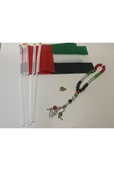 GE اليوم الوطني-شكل شعار علم دولة الإمارات العربية المتحدة، العلم، القلادة وا...