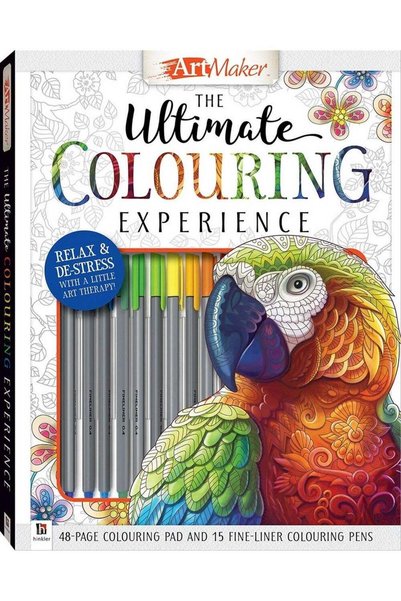 Generic Hinkler Art Maker Ultimate Colouring Kit Includes 48-page Colouring P...