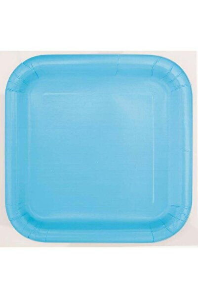 Generic Powder Blue Square Plate 7"