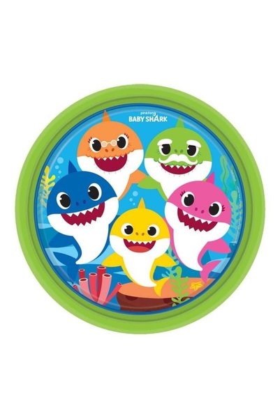 Generic 8 Pieces Baby Shark Paper Plates 9inch Kids Birthday Party Tableware,...