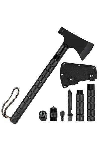 OEM Topor multifuncțional, design detașabil, cap din oțel carbon