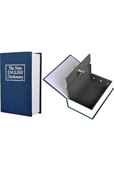 Renvox Sözlük Görünümlü Mini Kasa | Kitap Şeklinde Gizli Para & Değerli Eşya ...