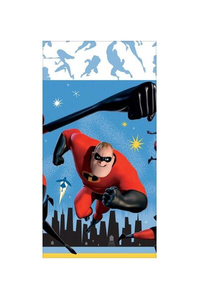 Generic Incredibles 2 Printed Tablecover Rectangular, Birthday Party Decorations