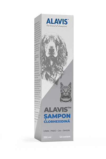 Alavis ™ Chlorhexidine Shampoo Dogs, Cats, Ferrets & Horses 250ml