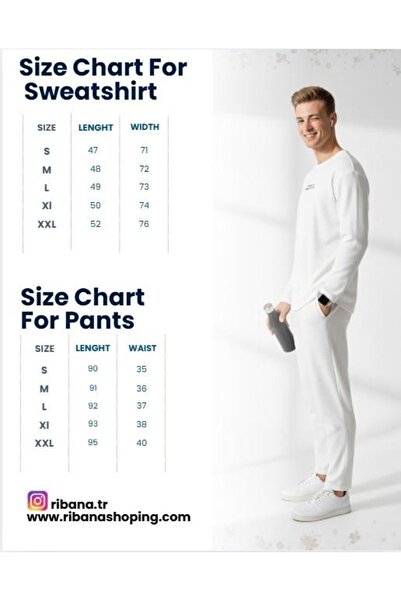 ribana Unisex Corded Fabric Shirt Collar Long Sleeve Pocket Elastic Waist 2-Piece Set