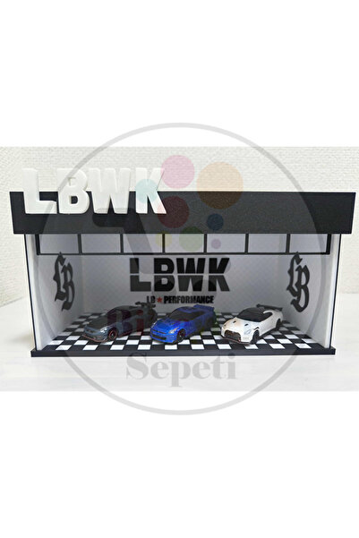 Bi'şeyler Sepeti 1:64 LBWK Garaj Park Diorama Garage Parking Diecast - ARAÇ D...