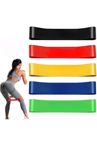 Little Rockz UJoylify Resistance Loop Bands 5-Set with Bag