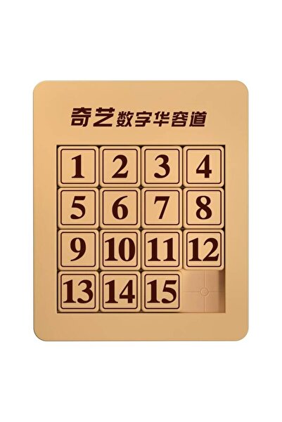 QY TOYS Cub tip Rubik 15 Klotski Puzzle Lite, Jucărie educativă