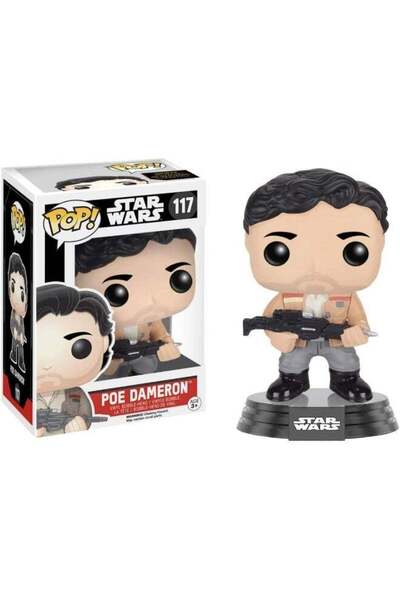 Generic Funko 9624 Star Wars 9624 Pop Bobble E7 TFA Poe Dameron Resistance Figure