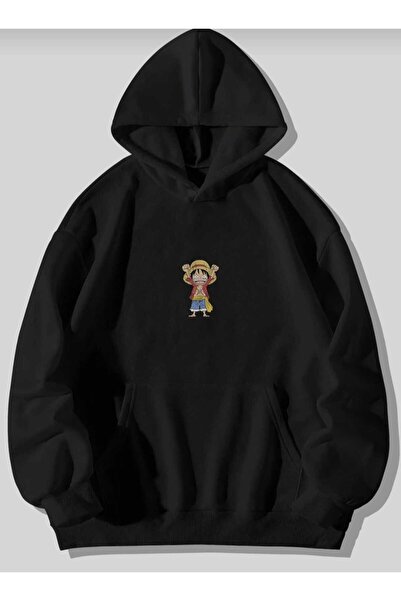 Hunors Sportswear & Company سويت شيرت أنيميشن مطبوع موديل للجنسين Pmuklu بغطا...