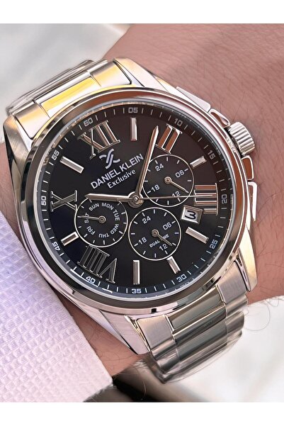 Daniel Klein Men's Wristwatch Fg.14222.1 with Internal Functions Active 30 Mt Water Resistant 2 Years Warranty